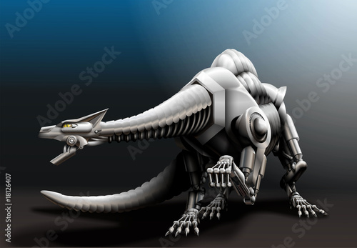 The dinosaur-robot