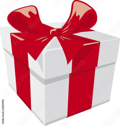 Geschenk weiss