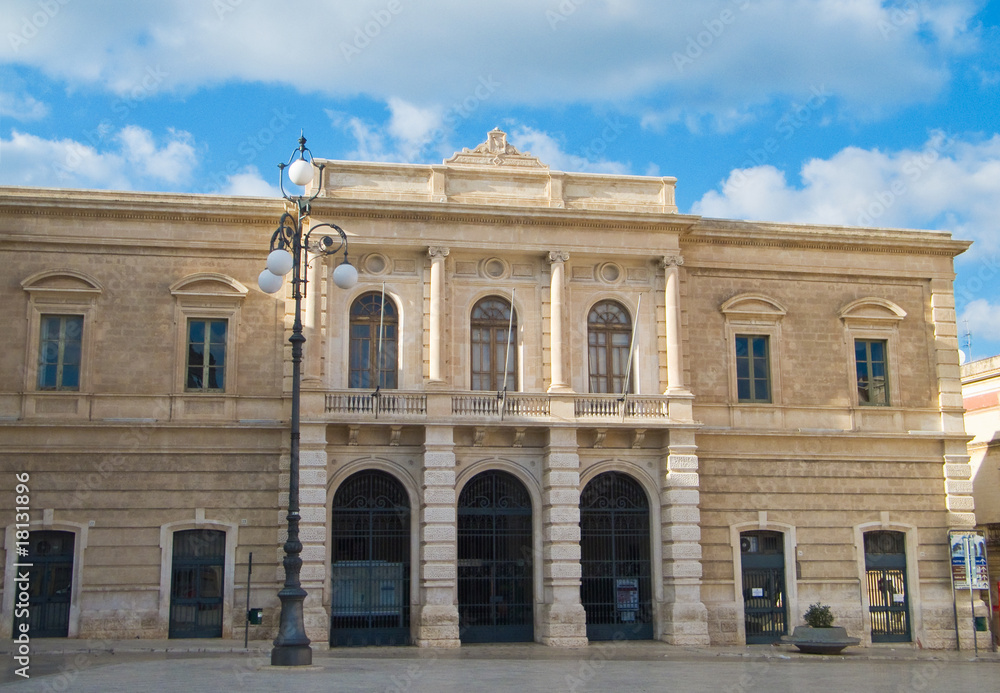 Malta knights Palace. Fasano. Brindisi. Puglia.