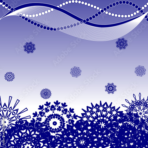 vector illustration of Christmas background