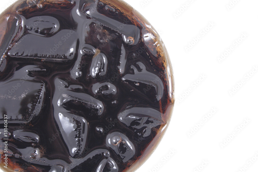cola and ice cola and ice