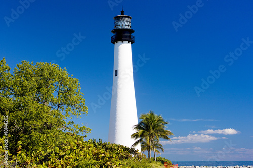 Cape Florida Lighthouse, Key Biscayne, Miami, Florida, USA © Richard Semik