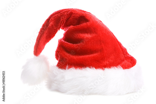 christmas hat on the white background