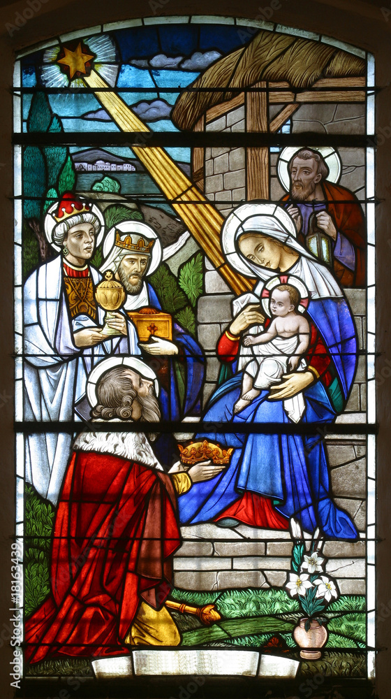 Fototapeta premium Nativity Scene