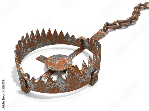 Fotografi Rusty trap