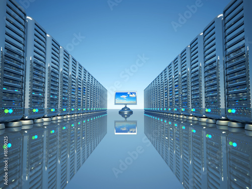 Network computer server