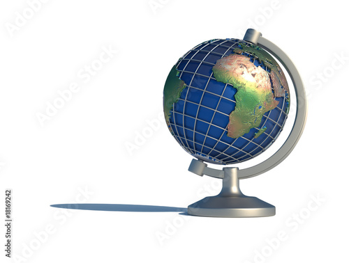 Earth globe