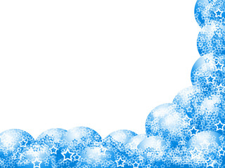 Christmas Blue Corner