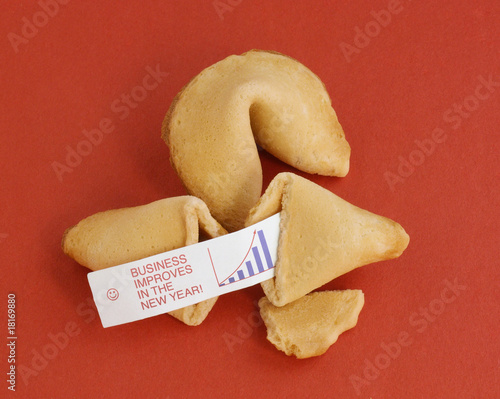 Obraz na plátne New Year Business Fortune