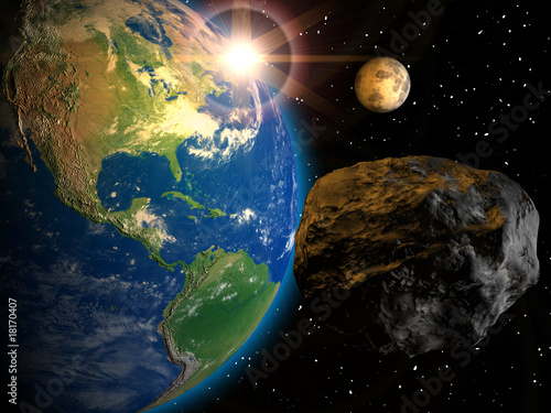 Meteorite and the Earth