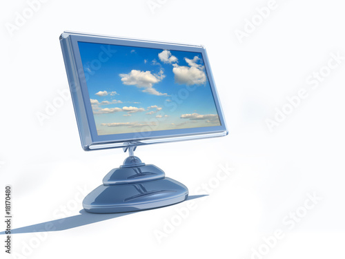Flat lcd monitor
