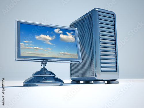 Computer network server