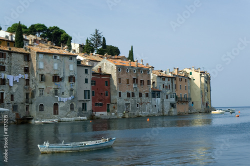View at the croatian city Rovinj (Rovigno)