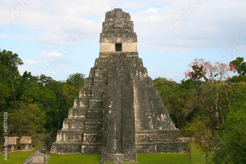 Jaguar Temple in Tikal