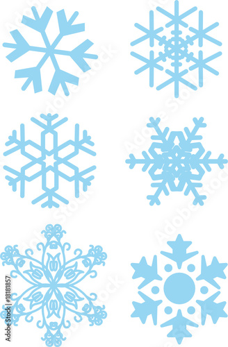 Flocons de neige - décoration