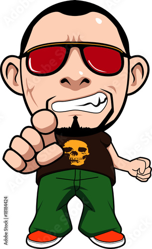 angry man