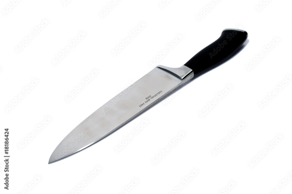 table-knives on a white background, steel blade table-knives on a white background, steel blade
