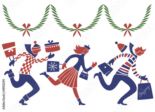 Christmas rush