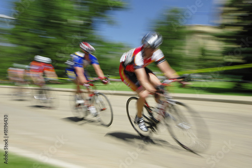 Bicycle race in Edmonton, Alberta. © cucumber images