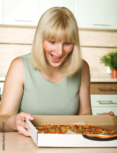 Lover of pizza