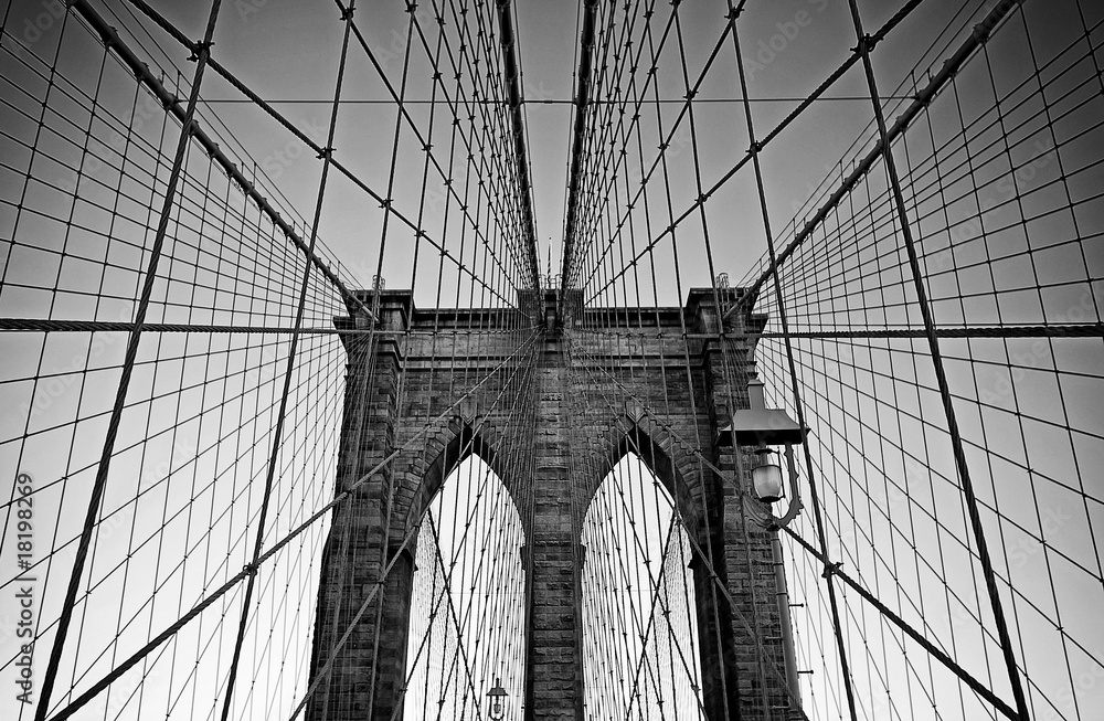 Naklejka premium Brooklyn Bridge