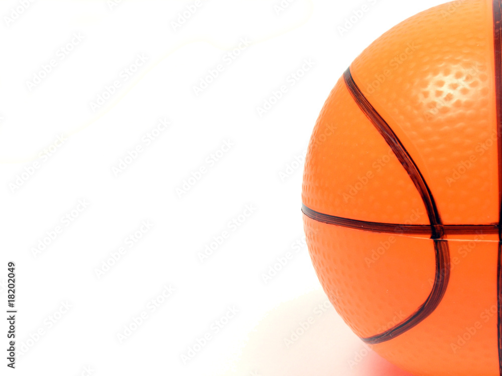 Fototapeta premium Orange basketball ball