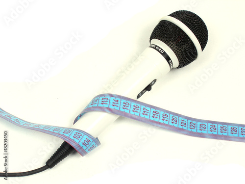 Konstfotografi Musical microphone