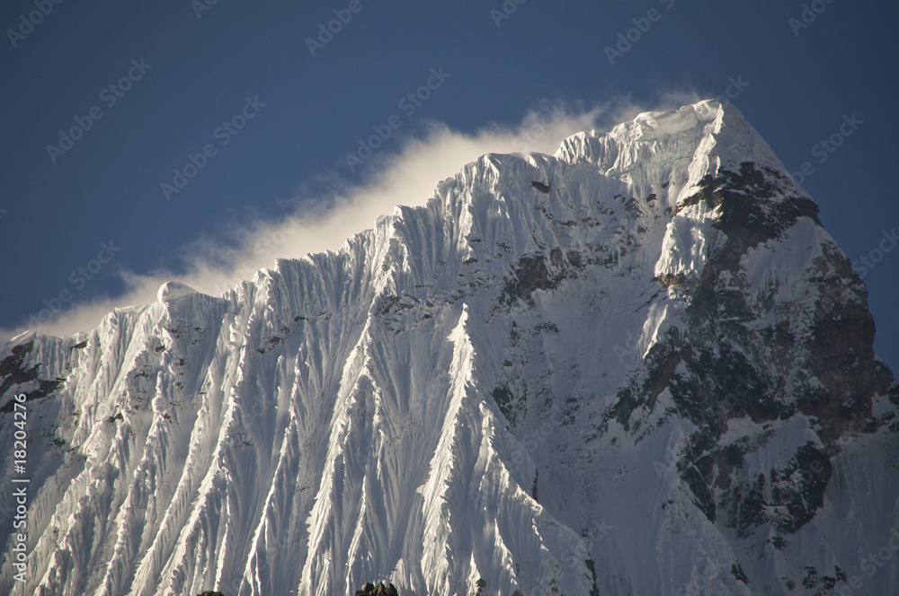 Obraz premium Snowcapped Andes Peak