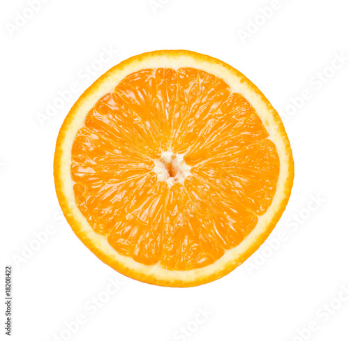 Cut orange