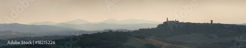 panorama toscano - Pienza