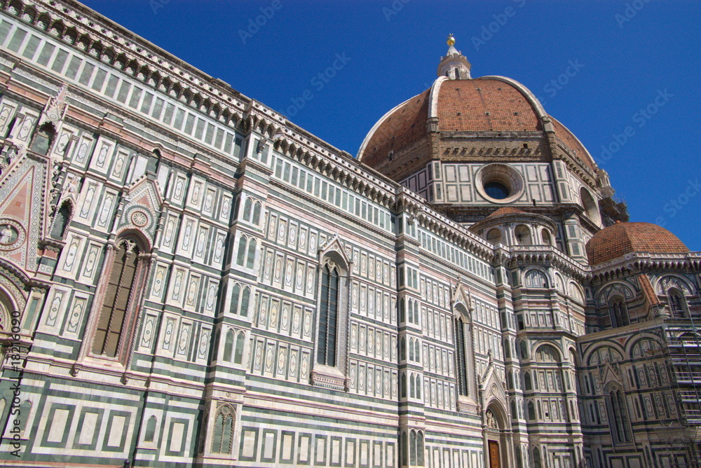 view on Duomo cathedral in Florence