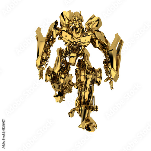 Golden robot
