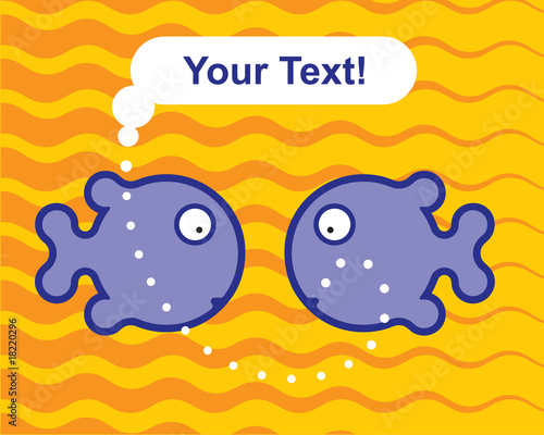 talking fishes concept