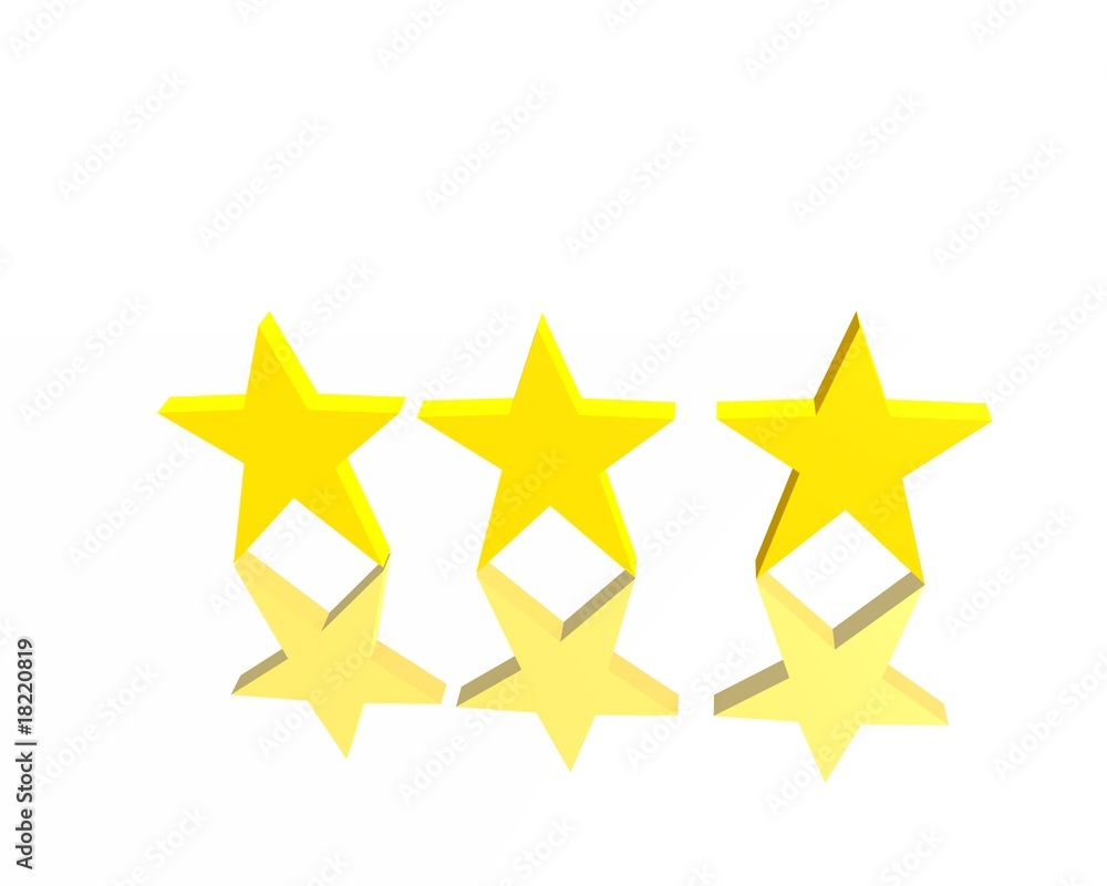 3 étoiles 3 étoiles