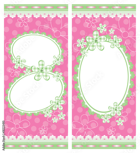Cute baby brochure