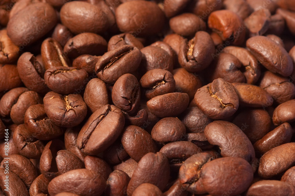 Naklejka premium Coffee background