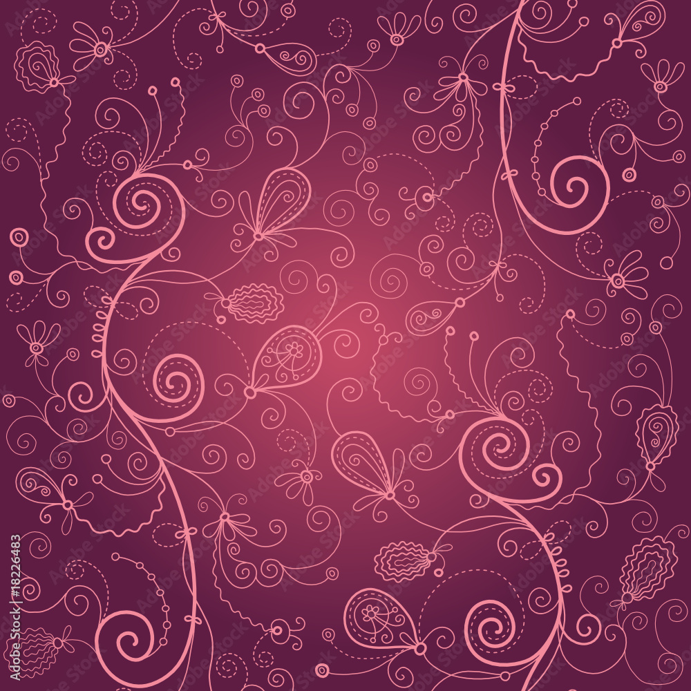 beauty  floral background