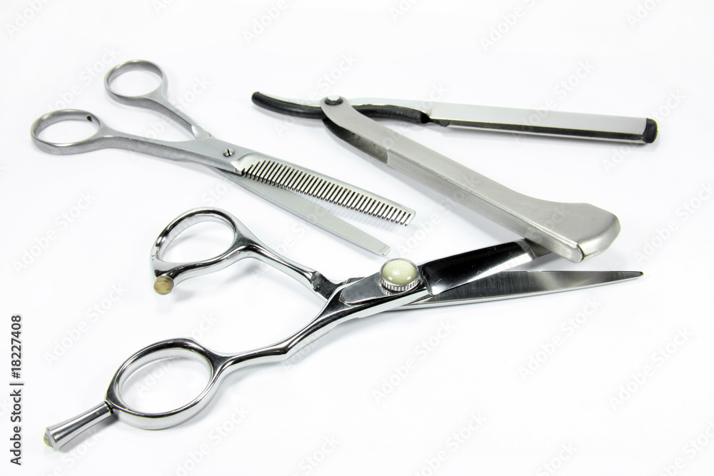 Obraz premium Outillage de coiffure