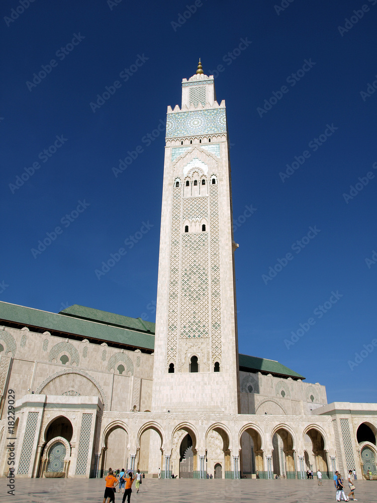 Fototapeta premium Moschee Hassan II Casablanca