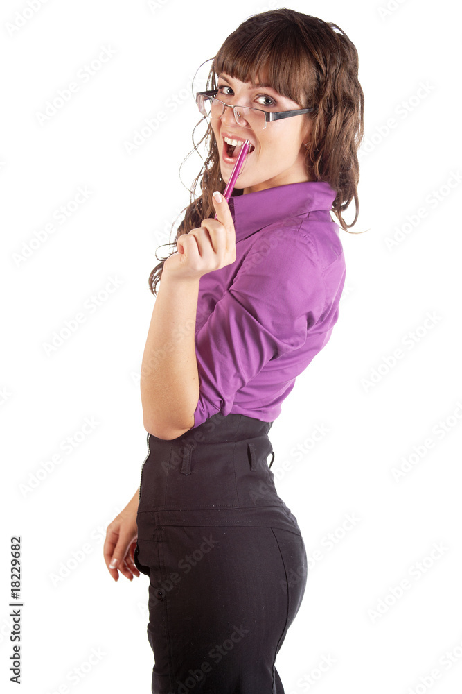 Young attractive girl