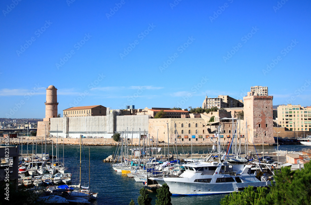 The Fort Saint-Jean in Marseille