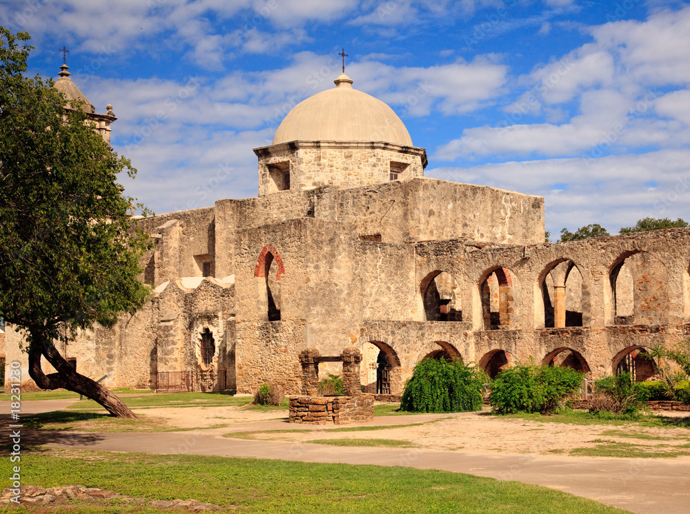 San Juan Mission in Texas
