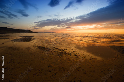 Fototapeta Naklejka Na Ścianę i Meble -  Sunset on the Beach