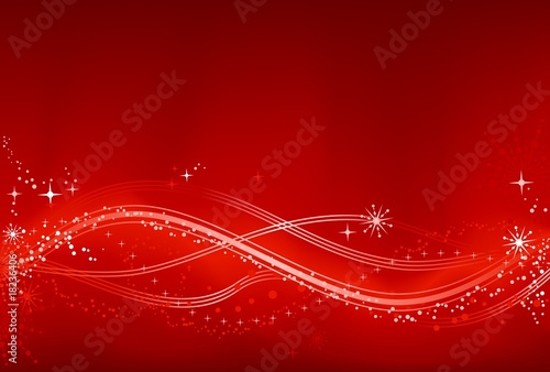 Abstract red and white Chrismas background