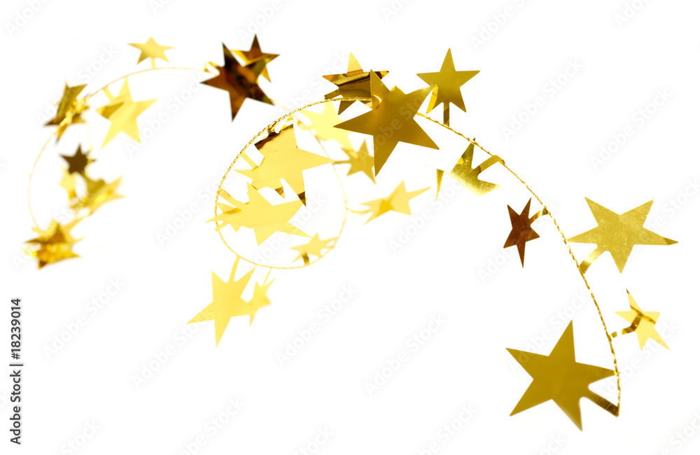 Golden stars isolated on white background. Golden stars isolated on white background.