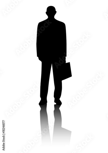 businessman with bag