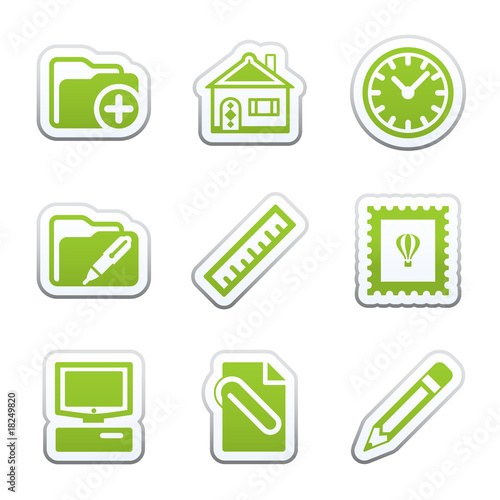 Sticker for web set 27