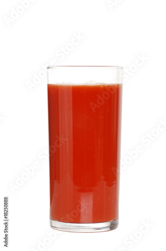 glass of tomato juice