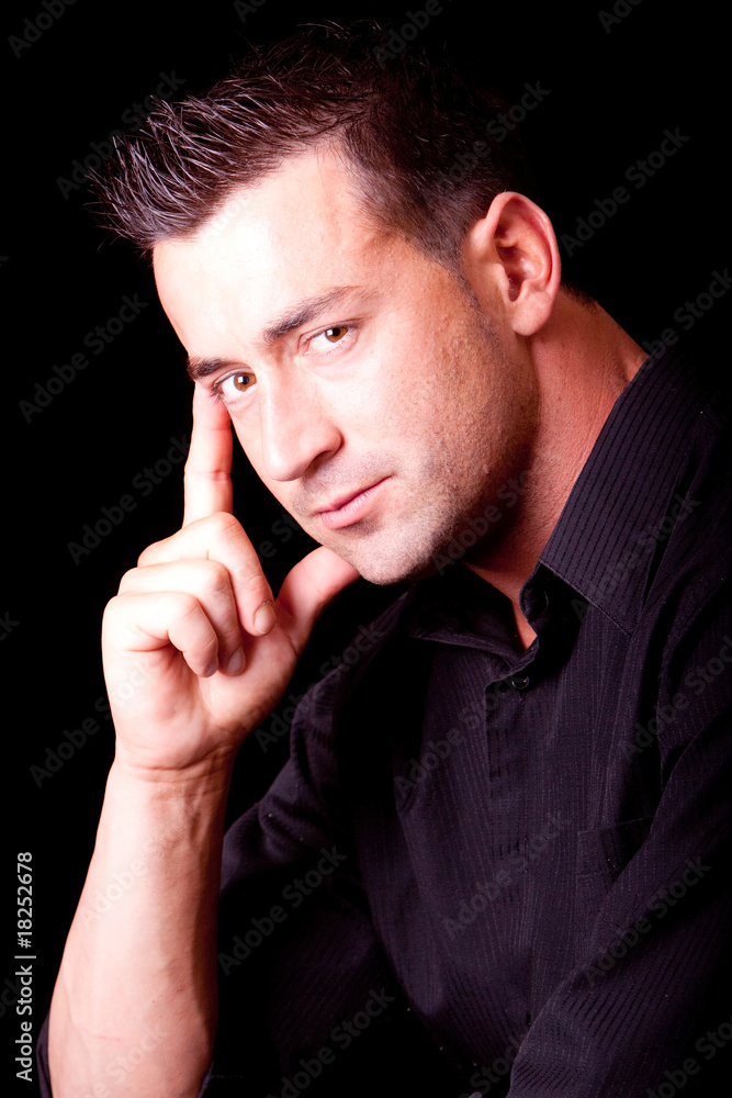 Man thinking Man thinking