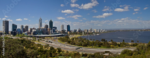 Perth skyline panorama